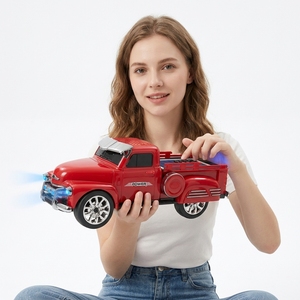 Altavoz Portátil Inalámbrico con Diseño de Camioneta Retro, Linterna, <span class=keywords><strong>Radio</strong></span> FM, Ranura para Tarjeta TF, Puerto USB, Material Plástico - Product Image 1