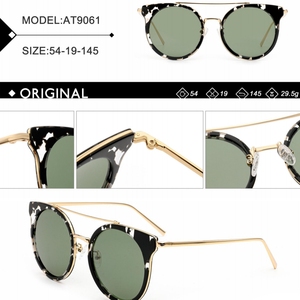 Gafas de Sol Vintage Ovaladas con Protección UV400 Polarizadas 2025, Gafas de Sol de Acetato Grueso de Diseño para Mujer, Gafas de Sol Retro para Hombre - Product Image 2