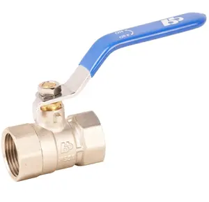 Best prices reduced ball 1/2 inch water brass valve with stainless steel handle