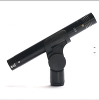Microphone à condensateur cardioïde haute performance XLR Studio Scène Métal Lavalier pour utilisation vocale Antichoc