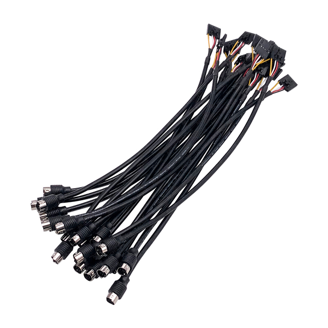 Custom Molding Mini Din 5P Control Cable Assembly Used for Older AT-style Computer Keyboards,tesla Car