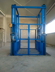 Alat pengangkat kargo hidrolik, peralatan pengangkat kargo gudang kustom, harga Platform pengangkat kargo - Product Image 4