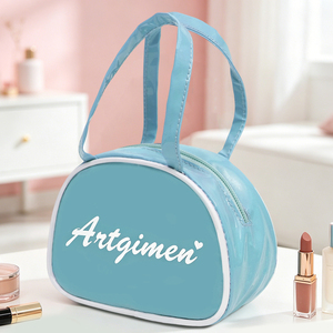 Petit <span class=keywords><strong>sac</strong></span> cadeau pour enfants, <span class=keywords><strong>mini</strong></span> <span class=keywords><strong>sac</strong></span> fourre-tout avec fermeture éclair, <span class=keywords><strong>sac</strong></span> à main imperméable en PU verni brillant pour filles, cadeaux de fête et souvenirs - Product Image 4