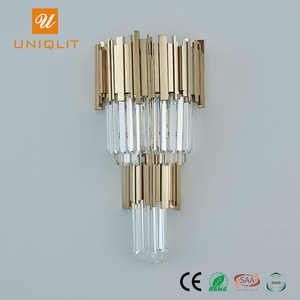 ไฟคริสตัลติดผนังสำหรับตกแต่งข้างเตียง,อุปกรณ์ตกแต่งโรงแรมสไตล์โบราณขนาด40วัตต์ - Product Image 3
