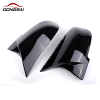 Cubiertas de Espejos Laterales Estilo M en Forma de Cuerno para BMW F10 F11 F18 LCI F06 F12 F13 F01 F02 F07 Serie 5 6 7, ABS Inyectado, Par