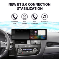 ZWNAV Doble Pantalla de 9.1 Pulgadas para Mitsubishi Outlander 2014-2022, Android 15, Carplay Inalámbrico, Radio para Auto, Reproductor Multimedia de Video, Navegación GPS