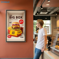 Pantalla Digital de Señalización Espacial de 55" y 86", 3D sin Gafas, Antideslumbrante, 4K Ultrafina, con CMS Integrado, para Montaje en Pared, para Centros Comerciales