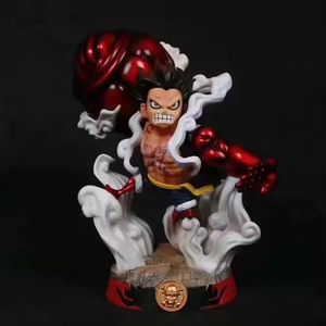 GK ones Figurine โมเดลฟิกเกอร์อะนิเมะแบบชิ้นเดียว Gear 4 Monkey D luffy แอ็กชันสูง24ซม. รูปปั้นตุ๊กตาของเล่นชุดตุ๊กตา - Product Image 2