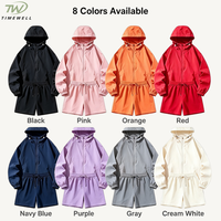 Survêtement à capuche pour homme UPF50+ anti-UV, séchage rapide, veste et short pour activités de plein air, randonnée, plage, camping, OEM ODM personnalisé