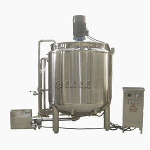 Machine de fabrication de liquide vaisselle et de shampoing cosmétique avec mélangeur à vitesse variable et chauffage - Product Image 6
