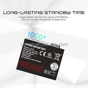 Batterie W-20 3.85V 5040mAh LITHIUM ION Li-ion Remplacement <span class=keywords><strong>Netgear</strong></span> M5 MR5000 MR5200 Batterie - Product Image 3