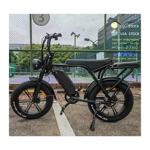 OUXI V8 3.0 Fatbike Electric Fat E Bike 250W 750w Vintage Retro Ebike Fast Electr Bike