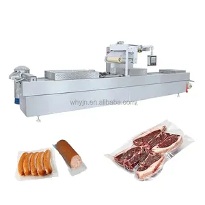 Model-520 Automatic Thermoforming Vacuum Packing Machine Plastic Roll Sheet Forming Vacuum Sealing Machine