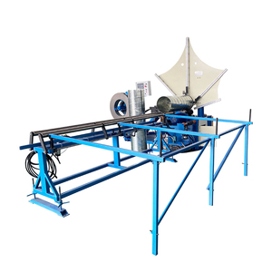 Conducto de aire en espiral completamente automático que forma la máquina de conductos de aire de volumen de correa de acero galvanizado - Product Image 2