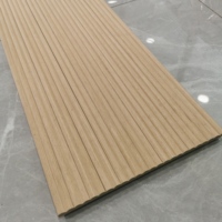 Planche incurvée gaufrée en rouleau 3D Tambour en MDF Panneau mural demi-rond