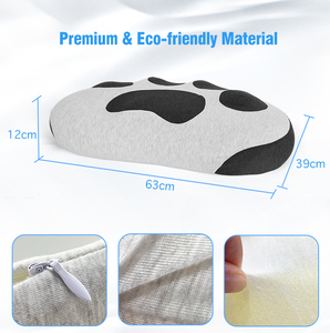 Soft Modal Memory Foam <b>Pillow</b> with Cute Dog Paw Design - Product Image 4