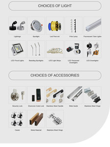 Vitrinas de Joyería de Lujo MASTER con Iluminación LED, de Alta Gama y con Cajones de Almacenamiento, Mostrador Blanco para Exhibición de Relojes para Tiendas Boutique - Product Image 5