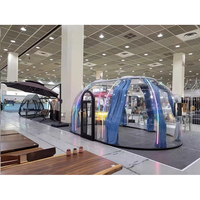 Clear Igloo Winter Dome Outdoor Bubble Tentes d'exposition en aluminium portables à vendre Winter Dome House