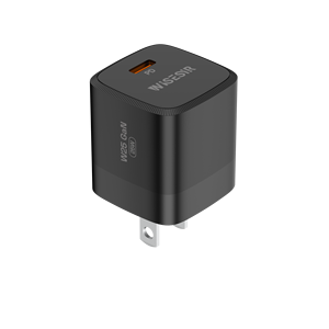 WISESIR Factory Direct 25W PD Charger US <strong>Plug</strong> 5V 3A <strong>USB</strong> C Fast GaN Portable Mobile Phone Laptop Charger OTP OVP PD 3.0 Type C - Product Image 4