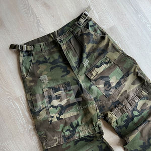 <span class=keywords><strong>Pantaloni</strong></span> <span class=keywords><strong>Cargo</strong></span> da <span class=keywords><strong>Uomo</strong></span> Personalizzati con Tasche Staccabili, Stile Camouflage, Ripstop, Streetwear, Convertibili, Produttore di <span class=keywords><strong>Pantaloni</strong></span> Larghi - Product Image 2