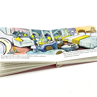 Impresión de Libros Encuadernados Cosidos de Alta Calidad, Libro de Cuentos Ilustrado para Niños, Servicio de Impresión de Libros de Tapa Blanda a Todo Color