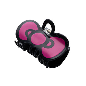 إكسسوارات القوس الأنيقة الكبيرة لطيف باللون الأسود والوردي للحفلات بأسلوب بسيط ورائع - Product Image 5