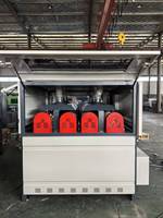 Machine à polir le bois pour le brossage des surfaces en bois massif et la finition de la texture des graines de bois, puissance 11 kW, garantie 1 an