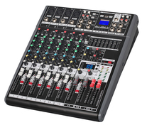 16 dsp effet oem numérique sans fil alimenté usb interface mini audio mélangeur