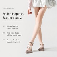 Chaussettes de yoga et de ballet antidérapantes en coton pour femmes, avec dentelle et sangle croisée, idéales pour le Pilates et la barre, vente en gros