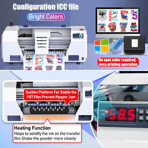 Pengiriman gratis <span class=keywords><strong>US</strong></span> Warehouse A3 Printer Inkjet XP600 13 inci Printer Dtf Impresora 33CM mesin cetak kaus dengan bubuk goyang - Product Image 3