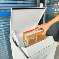 Grande boîte en acier imperméable de baisse pour le système durable de la livraison de lettre de gestion de colis