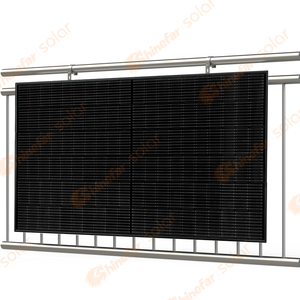Para Shinefar 600W/700W On-Grid Mini Sistema Solar Plug Play balcón jardín Micro inversor Panel de silicio monocristalino para el hogar - Product Image 3