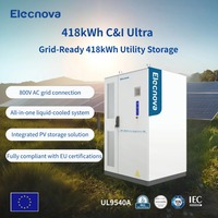 Conteneur de batterie LFP 210 kW 418 kWh 800 Vcc avec refroidissement liquide 3 ℃   Équilibrage temporel pour l'égalisation des pics de consommation et de production (C&I) pour l'Énergie et les Comptoirs (EPC)
