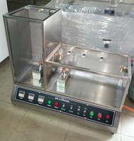 Probador digital de quemado vertical/horizontal para revestimientos de cables y materiales de PCB con extinción automática