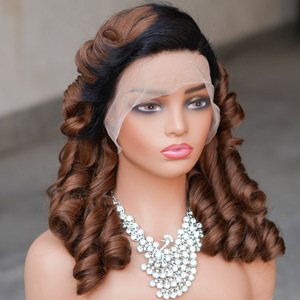 Venta al por mayor Highlight Color 100% Raw Virgin Brazilian Human Hair Rose Egg Wave Peluca de <span class=keywords><strong>cabello</strong></span> humano <span class=keywords><strong>para</strong></span> mujeres - Product Image 4