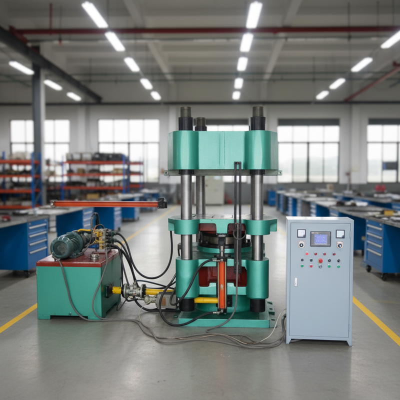 Automatic Push Pull Mould Rubber Press