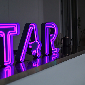 Creative High-end Store Storefront <b>Signs</b>, Neon <b>Lights</b>, Luminous Characters, Outdoor <b>LED</b> Luminous Advertising <b>Signs</b>, Customized - Product Image 3