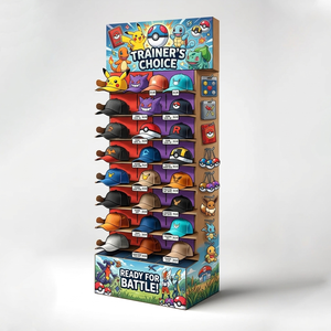 Présentoir rotatif portable en carton de haute qualité pour produits périphériques <span class=keywords><strong>Pokémon</strong></span> et jouets de vente au détail - Résistant à l'eau - Product Image 6