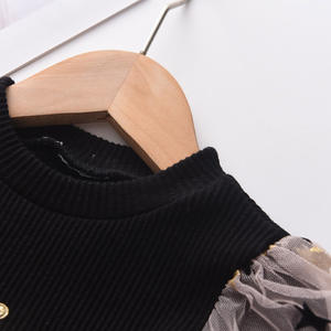 Bear Leader Baby Girl Long Sleeves Kids Dresses Cute Star Patten Tutu Dress for Girls Princess Dress for Wedding <b>Birthday</b> Party - Product Image 3