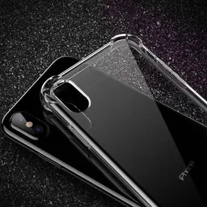 Soft Anti-knock Case for iPhone X XR XS Max 6 6s 7 8 Plus 5 5S SE Shockproof Transparent Cover for iPhone 13 12 11 Pro Max Mini