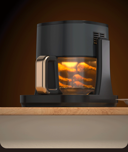 Freidora de Aire Eléctrica Inteligente, Horno de Acero Inoxidable con Panel de Visualización Digital, Sin Aceite, para Pollo, Donas, Papas Fritas, Uso en Exteriores y Hoteles, 5.1-6.0L - Product Image 5