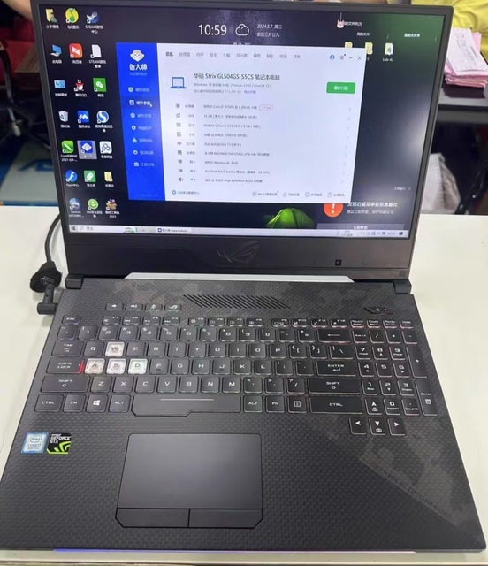 Original Strix Gl504 Gaming Laptop for Asus Laptop I7-8th Gtx1070 Game Notebook