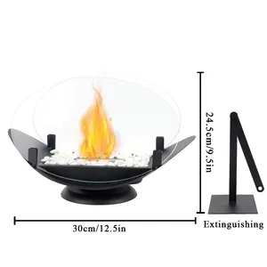 Classic High Quality Portable Ethanol Fireplace Tabletop Fireplace Tabletop Fire Pit Alcohol Bioethanol Fireplace