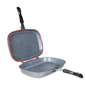 Double <strong>Grill</strong> <strong>Pan</strong> Dessini 36cm Marble Coated Nonstick Double <strong>Grill</strong> <strong>Pan</strong> - Product Image 2