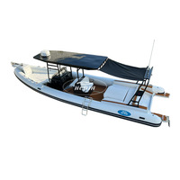 Hedia 32 pieds 9,6 m 10 m Yacht de luxe Océan Bateau semi-rigide Hypalon Orca Bateau pneumatique semi-rigide pour passagers 960 pour le tourisme