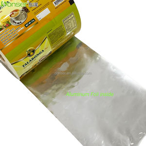 Op Maat Bedrukte Zachte Glanzende Gealuminiseerde Stretch Foliezak Voor Voedselverpakking Voor Zakje Koffierolzakjes Verpakking - Product Image 3