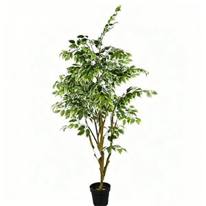 Pianta Artificiale di Ficus 5ft 6ft 7ft 150cm 180cm 210cm Albero Finto Plantas Artificiales Decorazioni in Plastica per Interni ed Esterni per la Casa - Product Image 1