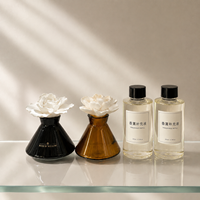 Ensemble diffuseur de parfum en plâtre de luxe personnalisé, directement de l'usine |   Emballage entièrement personnalisable, parfum, couleur et logo