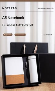 Coffret Cadeau Luxe en Cuir PU : Stylo, Carnet et Gobelet – Impression Sérigraphique Exquise, Logo Personnalisé, Boîte Cadeau Portable, Idéal pour Entreprises - Product Image 5