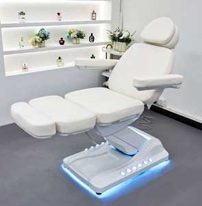 Electric Beauty Bed Hot Selling <b>Cheap</b> Custom Chair Tattoo Facial 4 Motors Beauty Massage Bed Beauty Salon SPA Lash Bed - Product Image 6